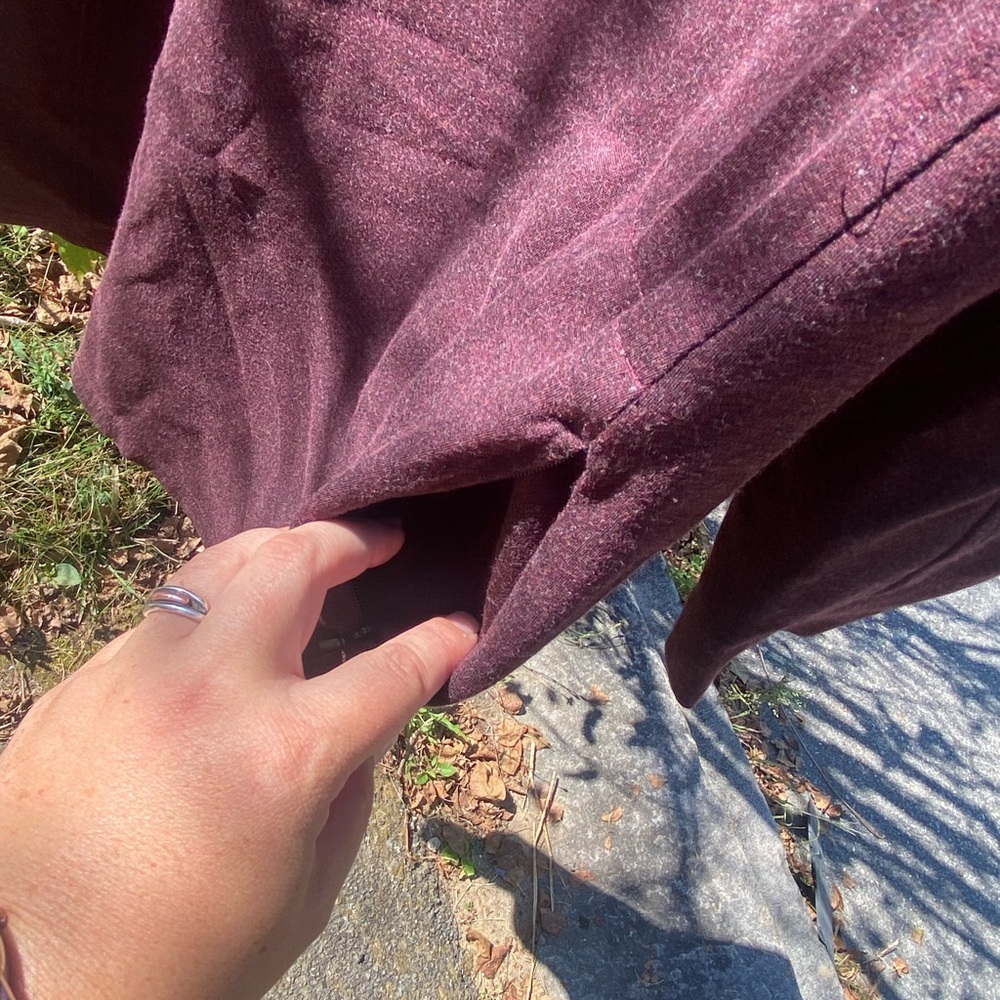 Duluth Wearwithall Ponte Dress L - Picture 4 of 6